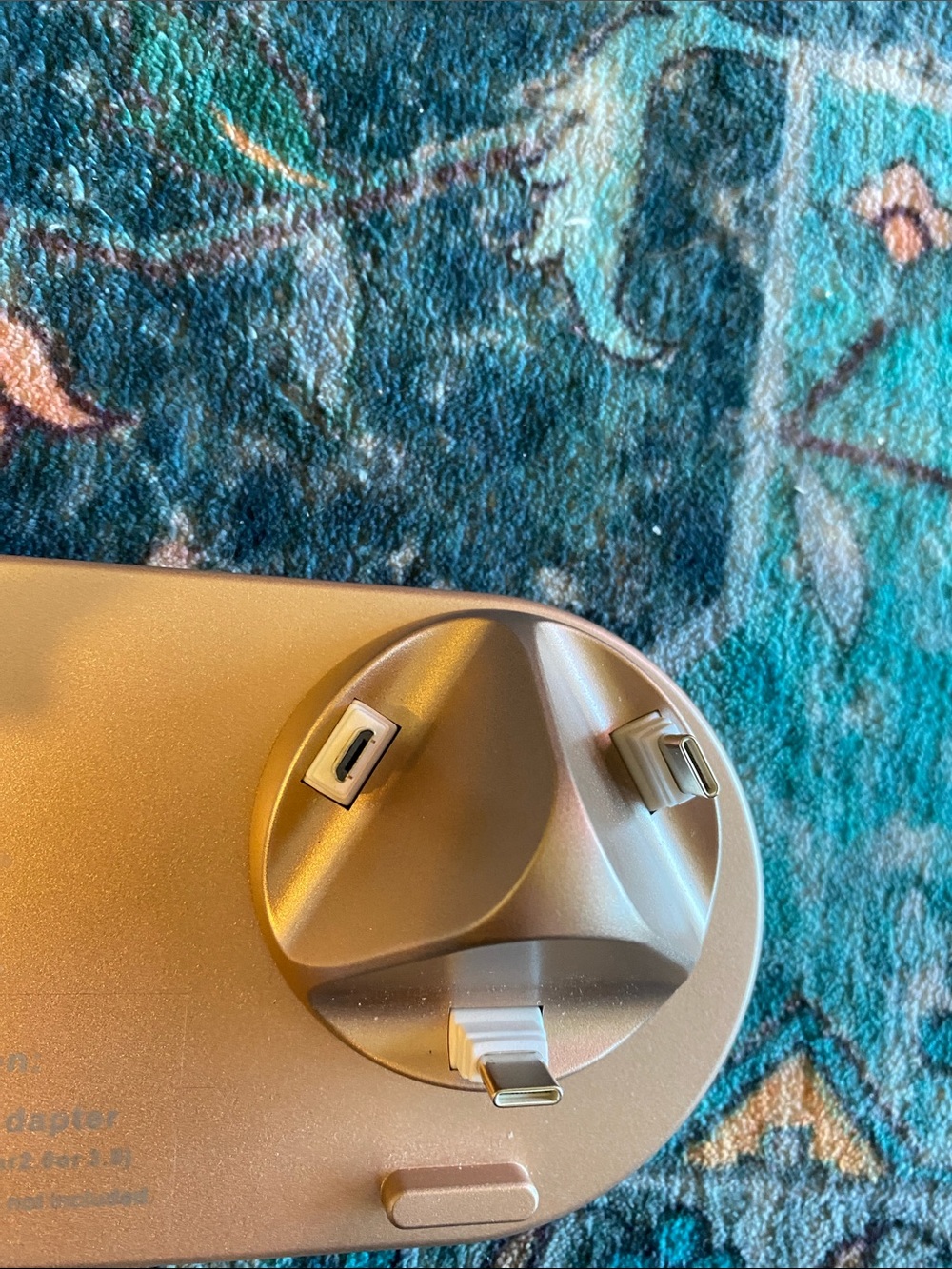 7-in-1 Wireless Charging Stand - rose gold - Picture 4 of 8